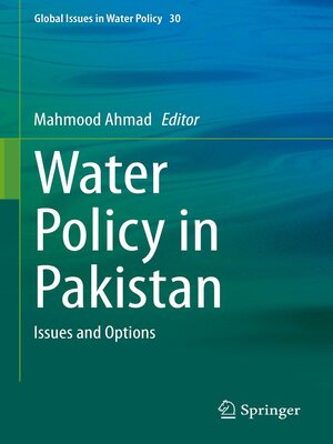 cover image of Water Policy in Pakistan